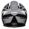 Raider Helmet, Gx3 Youth Mx-Blk/Silver-Ys 2131913 - alternate 2